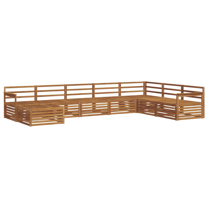 Seturi de canapele 8 pcs natural Lemn Solid de Acacia - WALTI WALTI