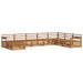 Seturi de canapele 8 pcs natural Lemn Solid de Acacia - WALTI WALTI