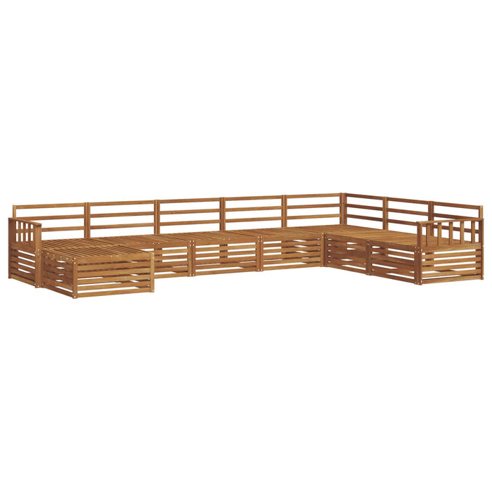Seturi de canapele 8 pcs natural Lemn Solid de Acacia - WALTI WALTI