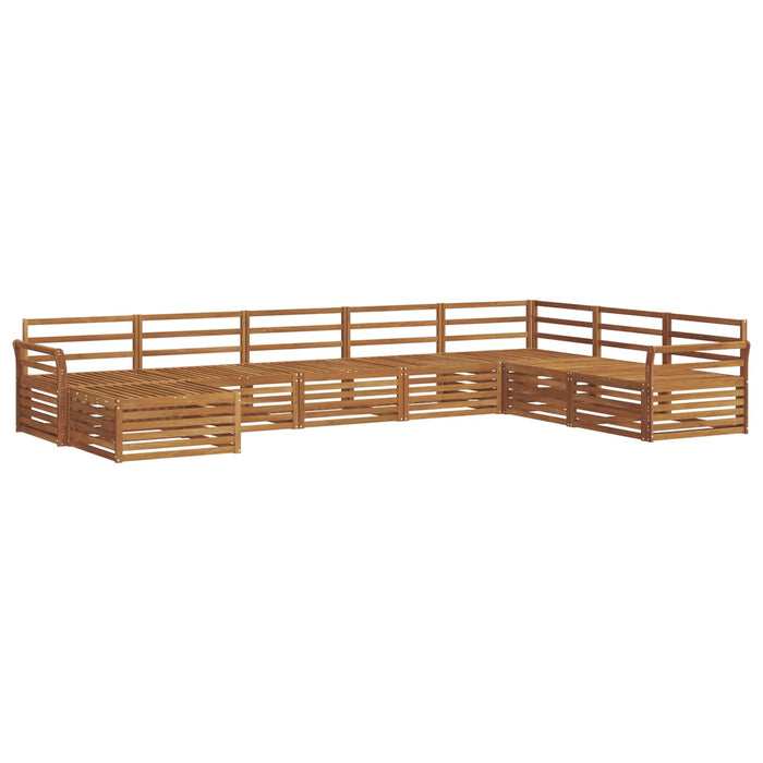 Seturi de canapele 8 pcs natural Lemn Solid de Acacia - WALTI WALTI