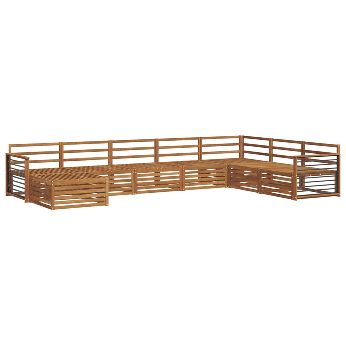 Seturi de canapele 8 pcs natural Lemn Solid de Acacia - WALTI WALTI