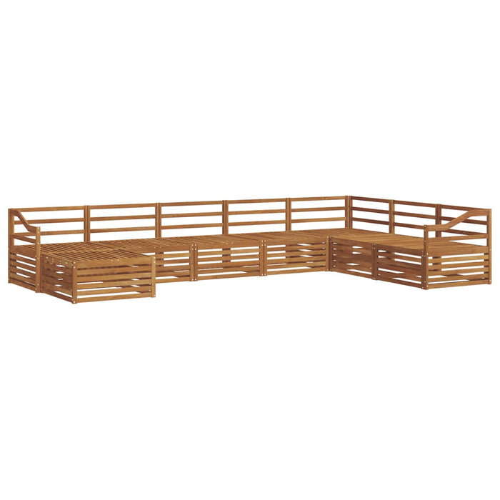 Seturi de canapele 8 pcs natural Lemn Solid de Acacia - WALTI WALTI