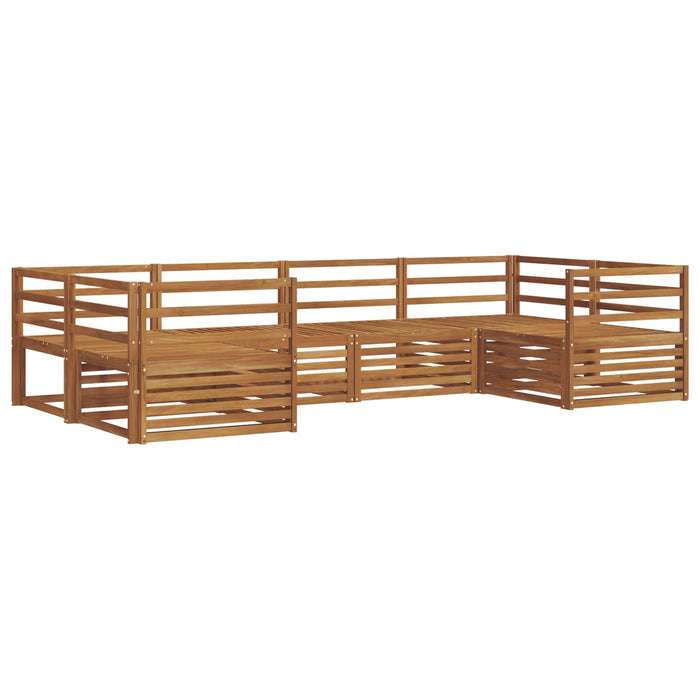Seturi de canapele 6 pcs natural Lemn Solid de Acacia - WALTI WALTI