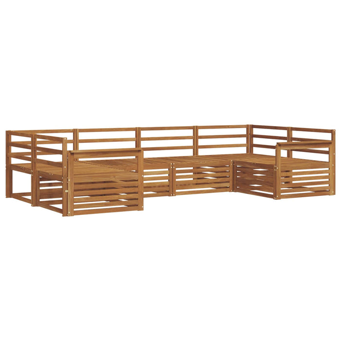 Seturi de canapele 6 pcs natural Lemn Solid de Acacia - WALTI WALTI