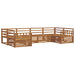 Seturi de canapele 6 pcs natural Lemn Solid de Acacia - WALTI WALTI