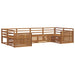 Seturi de canapele 6 pcs natural Lemn Solid de Acacia - WALTI WALTI