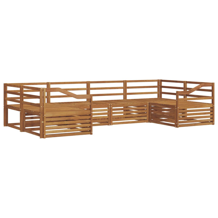 Seturi de canapele 6 pcs natural Lemn Solid de Acacia - WALTI WALTI