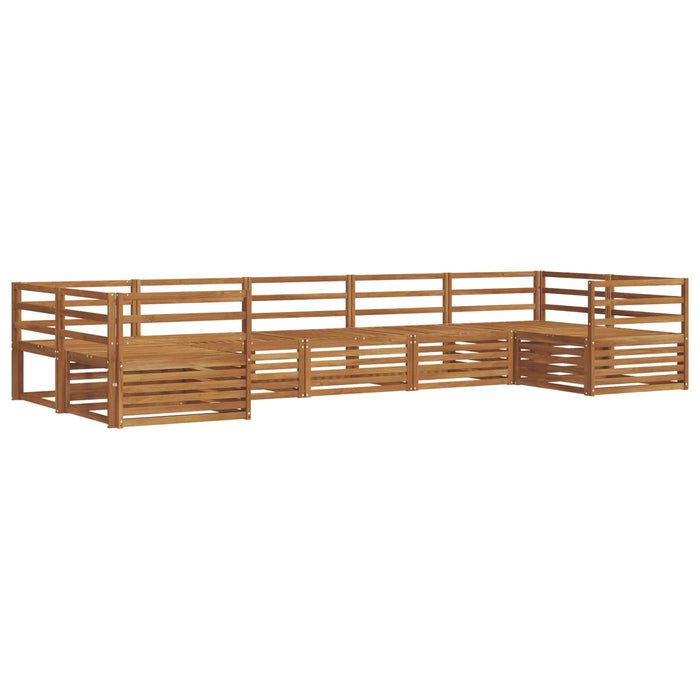 Seturi de canapele 7 pcs natural Lemn Solid de Acacia - WALTI WALTI