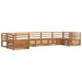 Seturi de canapele 7 pcs natural Lemn Solid de Acacia - WALTI WALTI