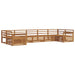Seturi de canapele 7 pcs natural Lemn Solid de Acacia - WALTI WALTI