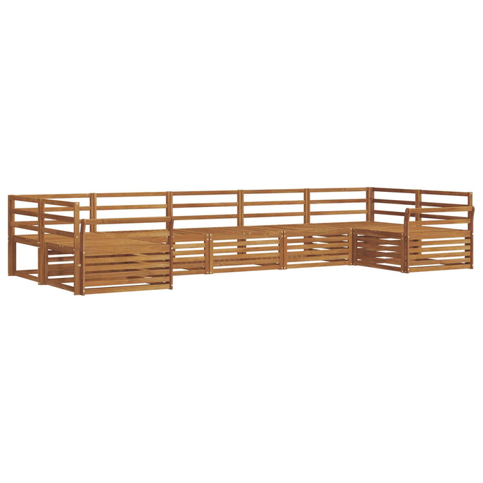 Seturi de canapele 7 pcs natural Lemn Solid de Acacia - WALTI WALTI