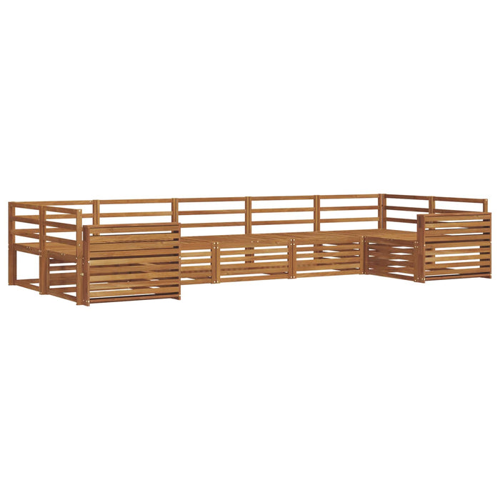 Seturi de canapele 7 pcs natural Lemn Solid de Acacia - WALTI WALTI