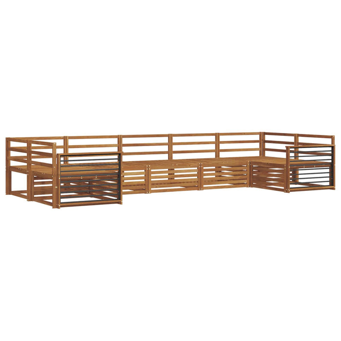 Seturi de canapele 7 pcs natural Lemn Solid de Acacia - WALTI WALTI