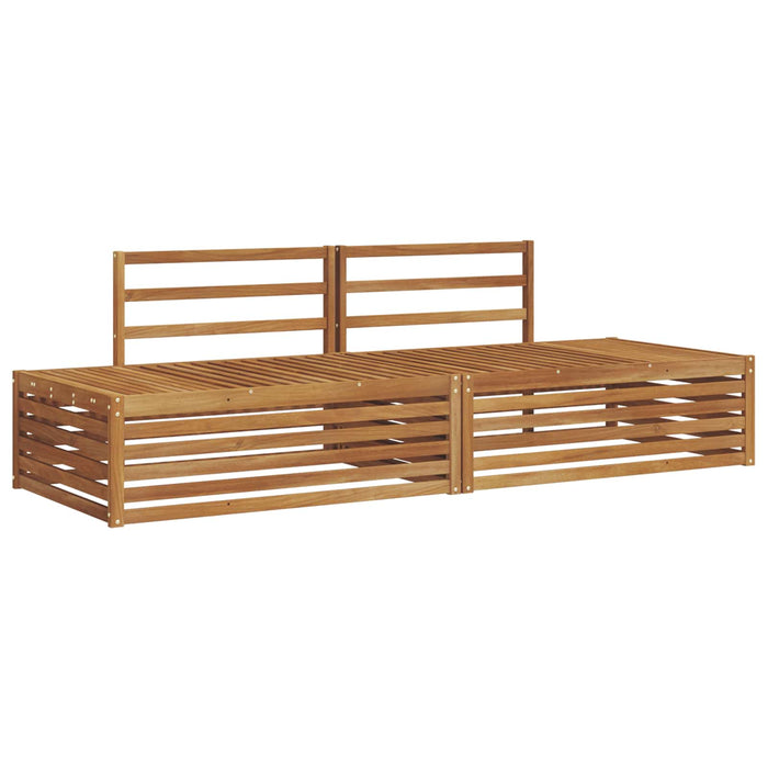 Set de canapele de exterior 2 Bucată natural 203,5 x 83 x 73 cm - WALTI WALTI
