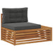 Set de canapele de exterior 2 Bucată Natural și Antracit - WALTI WALTI