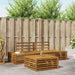 Set de canapele de exterior 3 Bucată natural - WALTI WALTI