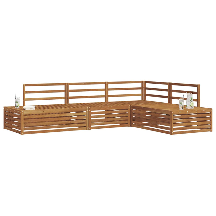 Set de canapele de exterior 4 Bucată natural - WALTI WALTI