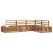 Set de canapele de exterior 4 Bucată natural - WALTI WALTI