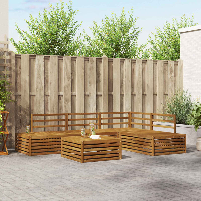Set de canapele de exterior 5 Bucată natural - WALTI WALTI