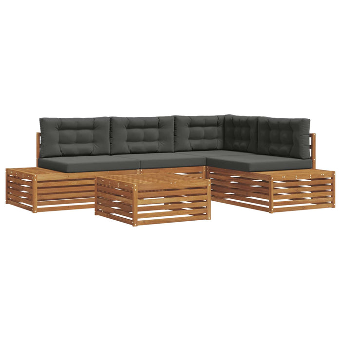 Set de canapele de exterior 5 Bucată Natural și Antracit - WALTI WALTI