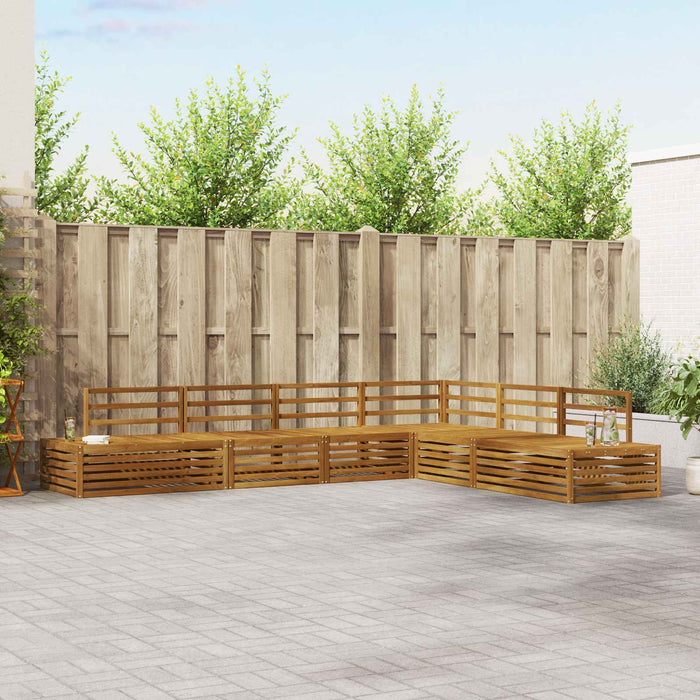 Set de canapele de exterior 6 Bucată natural - WALTI WALTI