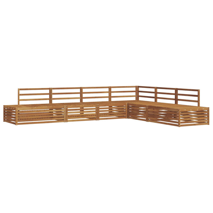 Set de canapele de exterior 6 Bucată natural - WALTI WALTI