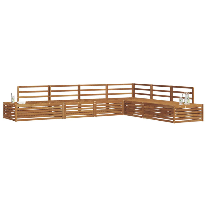 Set de canapele de exterior 6 Bucată natural - WALTI WALTI