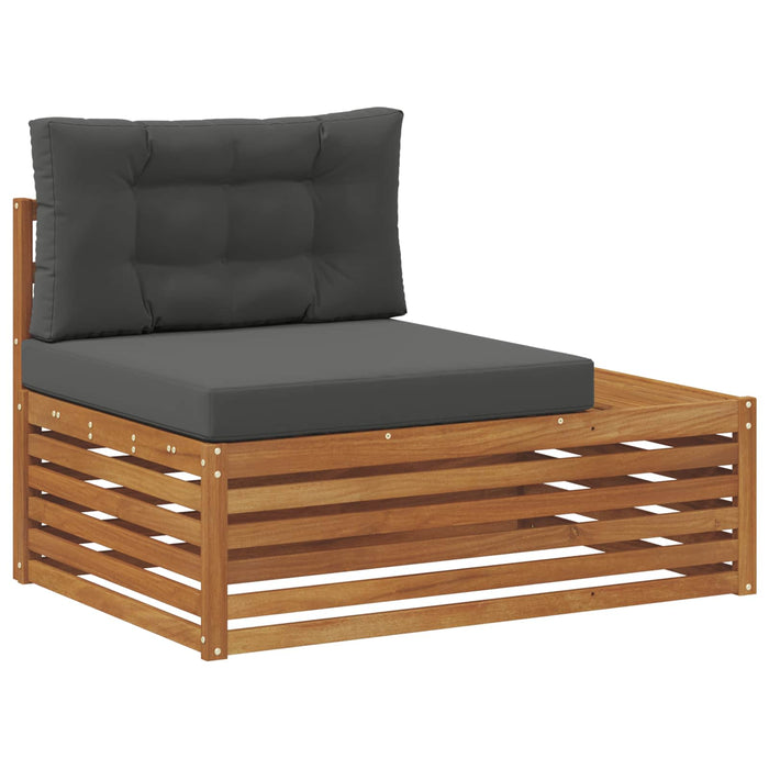 Set de canapele de exterior 6 Bucată Natural și Antracit - WALTI WALTI