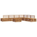 Set de canapele de exterior 7 Bucată natural - WALTI WALTI