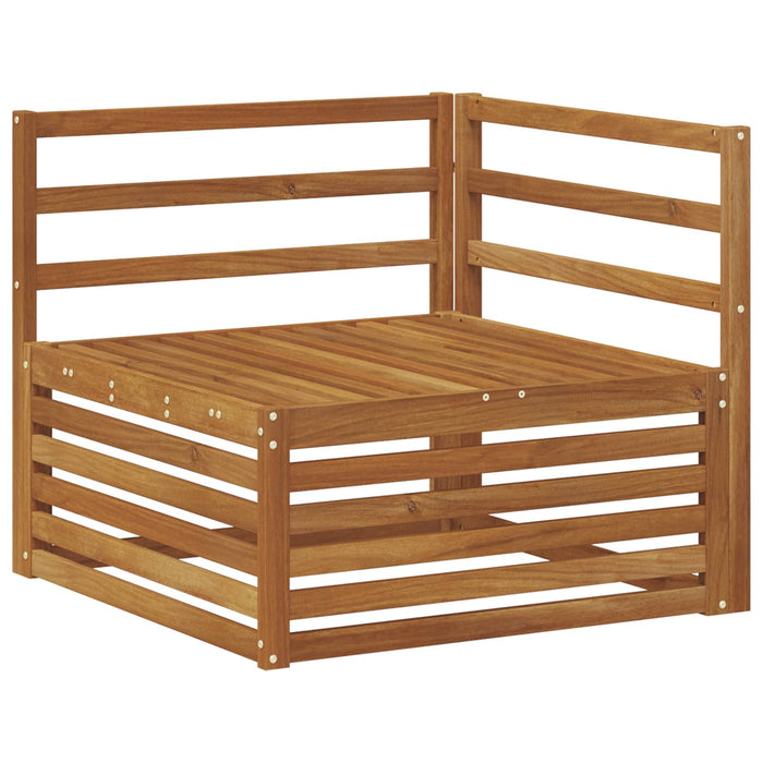 Seturi de canapele 10 pcs natural Lemn Solid de Acacia - WALTI WALTI