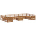 Seturi de canapele 11 pcs natural Lemn Solid de Acacia - WALTI WALTI