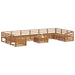 Seturi de canapele 11 pcs natural Lemn Solid de Acacia - WALTI WALTI