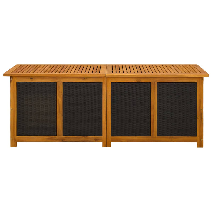 Cutie de depozitare pentru grădină 243 L Lemn Solid de Acacia - WALTI WALTI