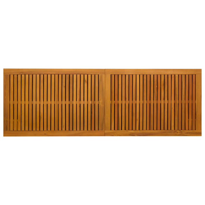 Cutie de depozitare pentru grădină 243 L Lemn Solid de Acacia - WALTI WALTI