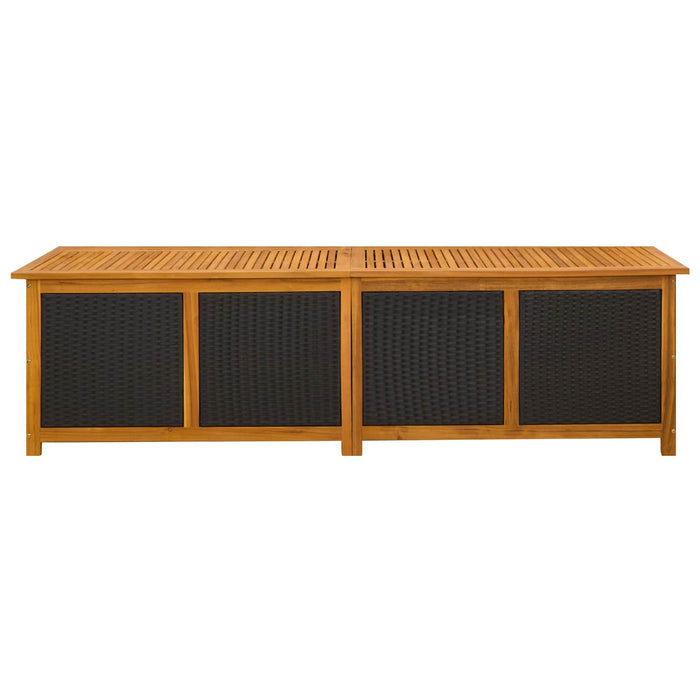 Cutie de depozitare pentru grădină 185 L Lemn Solid de Acacia - WALTI WALTI