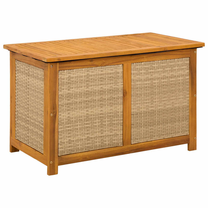 Cutie de depozitare pentru grădină 185 L Lemn Solid de Acacia - WALTI WALTI