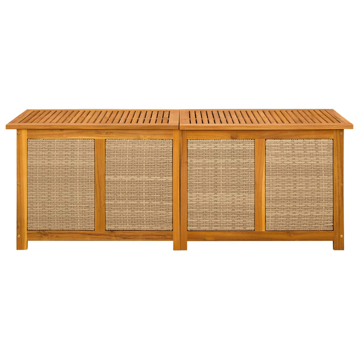 Cutie de depozitare pentru grădină 185 L Lemn Solid de Acacia - WALTI WALTI