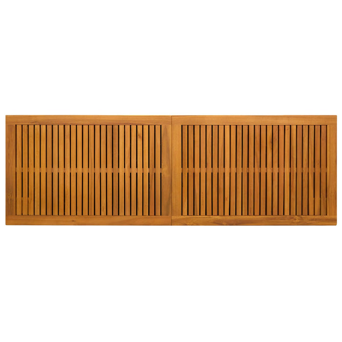 Cutie de depozitare pentru grădină 185 L Lemn Solid de Acacia - WALTI WALTI