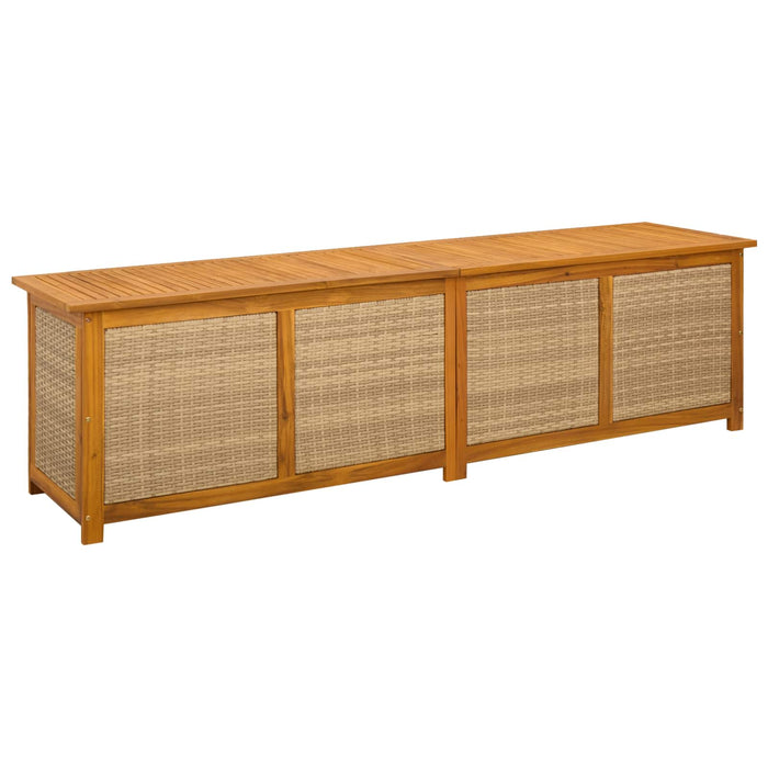Cutie de depozitare pentru grădină 185 L Lemn Solid de Acacia - WALTI WALTI