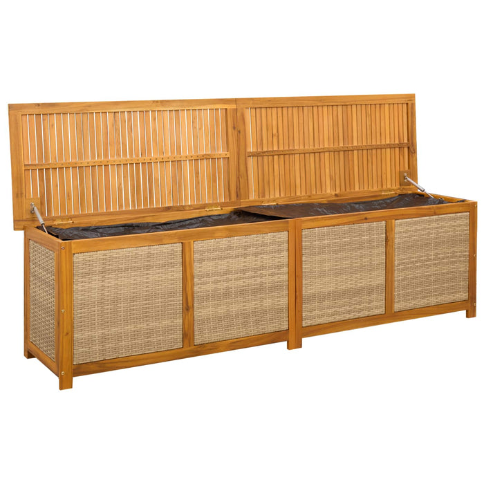Cutie de depozitare pentru grădină 185 L Lemn Solid de Acacia - WALTI WALTI