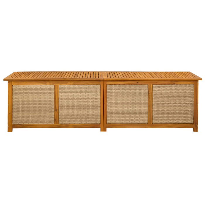Cutie de depozitare pentru grădină 185 L Lemn Solid de Acacia - WALTI WALTI