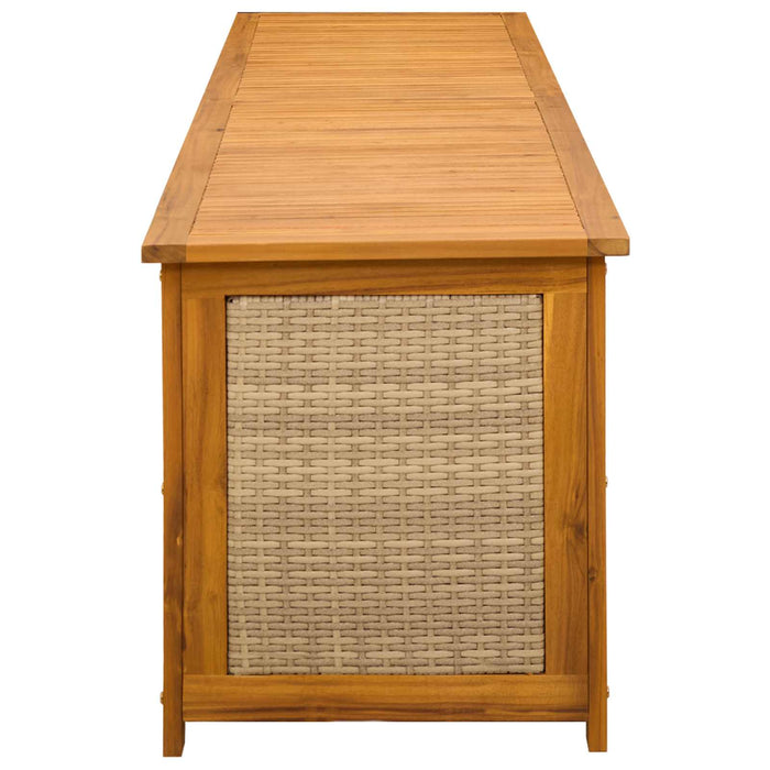 Cutie de depozitare pentru grădină 185 L Lemn Solid de Acacia - WALTI WALTI