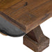 Masă de cafea natural 90 x 50 x 35 cm lemn - WALTI WALTI