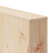 Canapea de grădină natural 185,5 x 60 x 62 cm Lemn de pin masiv - WALTI WALTI