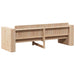 Canapea de grădină natural 185,5 x 60 x 62 cm Lemn de pin masiv - WALTI WALTI