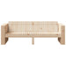 Canapea de grădină natural 185,5 x 60 x 62 cm Lemn de pin masiv - WALTI WALTI