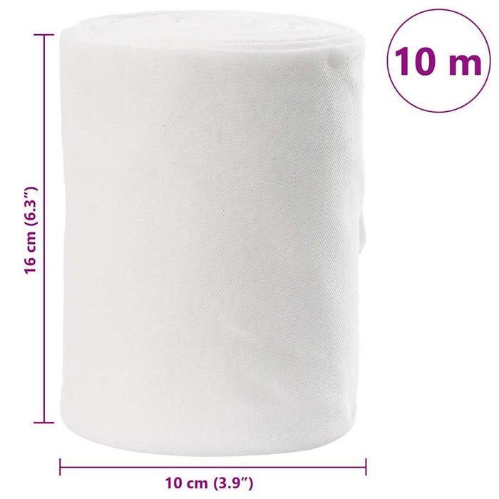 Teava de Drenaj Alb 16 x 1000 cm țesătură - WALTI WALTI