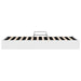 Pat cu storage Alb pur 100 x 190 cm Piele artificială - WALTI WALTI