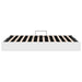 Pat cu storage Alb pur 153 x 203 cm Piele artificială - WALTI WALTI