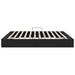 Pat cu storage Negru 183 x 213 cm Piele artificială - WALTI WALTI